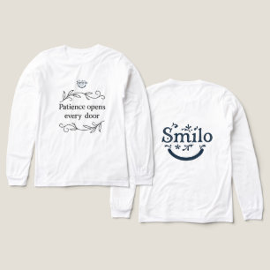 Arabische Weisheit von Smilo Women's lange Ärmel S Tri-Blend Shirt