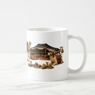 Arabische Wüste, Beduinenzelt, Wüstencamping, Kame Kaffeetasse