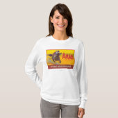 Arabische Zitrone LabelSan Dimas, CA T-Shirt (Vorne ganz)