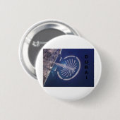 Arabischer Emirat-Dubai Palme-Insel Erholungsort Button (Vorne & Hinten)
