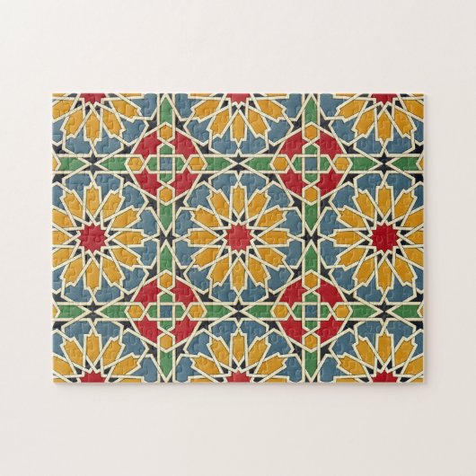 Arabischer Entwurf #7 bei Emporio Moffa Puzzle (Horizontal)