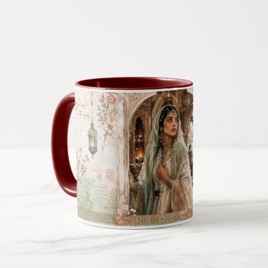 Arabischer Frühling Tassenwärmer. Tasse (Vorderseite Links)