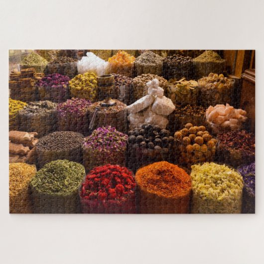 Arabischer Gewürzmarkt Stall Jigsaw Puzzle 1014 St (Horizontal)