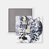 Arabischer Leopard 2008 2 Magnet (Vorderseite/Rückseite)
