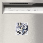 Arabischer Leopard 2008 2 Magnet (In Situ (Geschirrspüler))