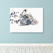 Arabischer Leopard 2008 3 Leinwanddruck (Insitu (Holzboden))