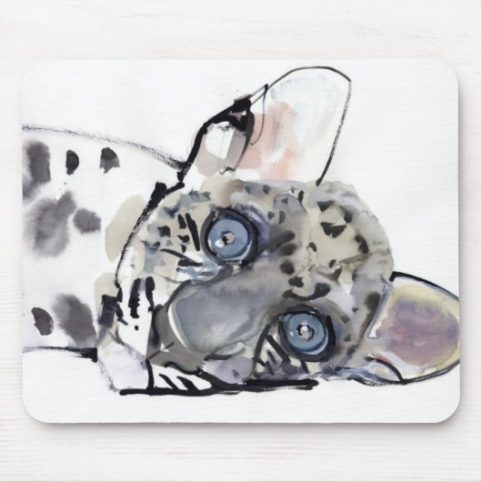 Arabischer Leopard 2008 3 Mousepad (Vorne)