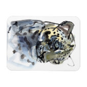 Arabischer Leopard 2008 4 Magnet (Horizontal)