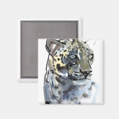 Arabischer Leopard 2008 4 Magnet (Vorderseite/Rückseite)