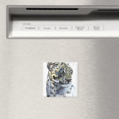 Arabischer Leopard 2008 4 Magnet (In Situ (Geschirrspüler))