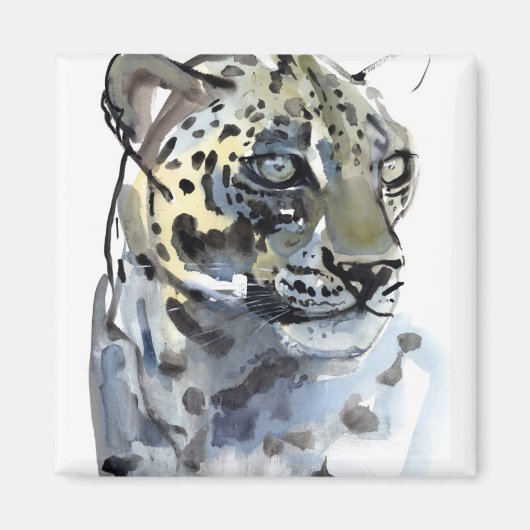 Arabischer Leopard 2008 4 Magnet (Vorne)