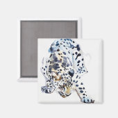 Arabischer Leopard 2008 5 Magnet (Vorderseite/Rückseite)
