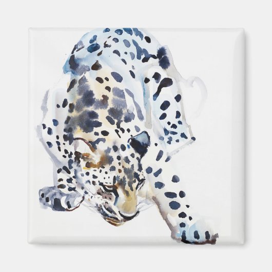 Arabischer Leopard 2008 5 Magnet (Vorne)