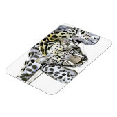 Arabischer Leopard 2008 6 Magnet (Linke Seite)