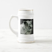 Arabischer Leopard CUB Stein Bierglas (Links)