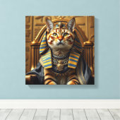 ARABISCHER MAU-PHARAOH 2 LEINWANDDRUCK (Insitu (Holzboden))