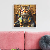ARABISCHER MAU-PHARAOH 2 LEINWANDDRUCK (Insitu (Wohnzimmer))