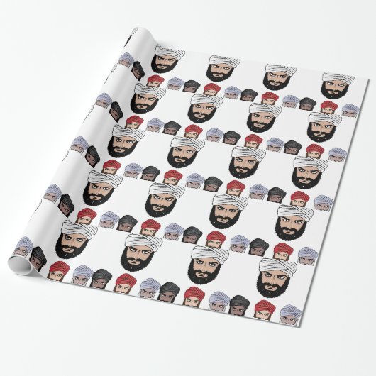 Arabischer moslemischer Vektor Geschenkpapier (Ungerollt)
