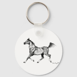 Arabischer Pointillismus Schlüsselanhänger