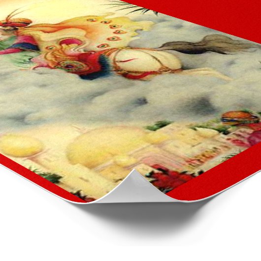 arabischer Prinz Poster (Ecke)
