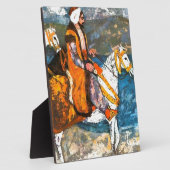 Arabischer Reiter Fotoplatte (Seite)