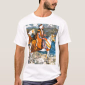Arabischer Reiter T-Shirt (Vorderseite)