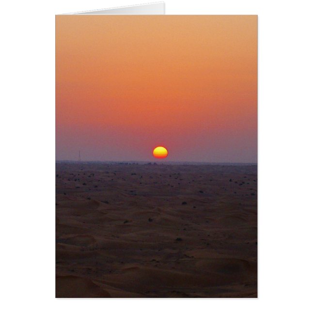 arabischer Sonnenuntergang (Vorne)