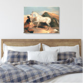 Arabischer Stallion Leinwanddruck (Insitu (Schlafzimmer))