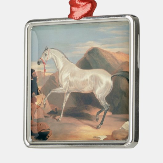 Arabischer Stallion Ornament Aus Metall (Links)