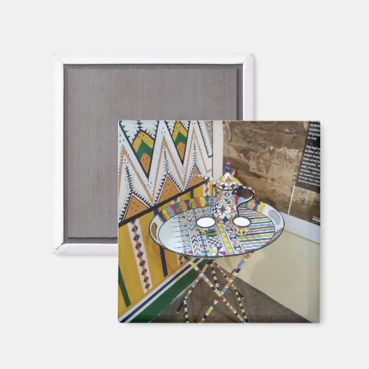 Arabischer Tee Magnet (Vorderseite/Rückseite)