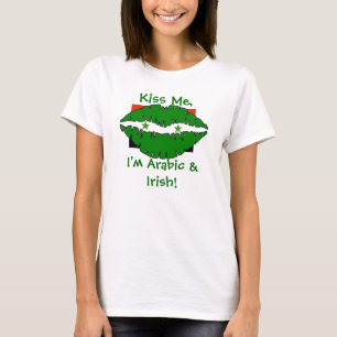 Arabischer u. Iren-St Patrick Tag T-Shirt