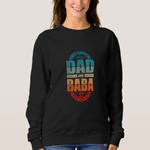 Arabischer Vater Baba Arab Best Baba je Retro Vint Sweatshirt