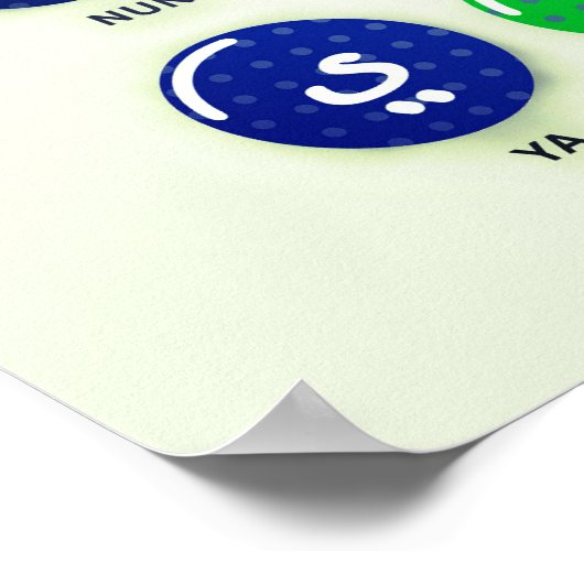 arabisches Alphabet Poster (Ecke)