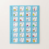 Arabisches Alphabet-Puzzlespiel für Kinder Puzzle (Vertikal)