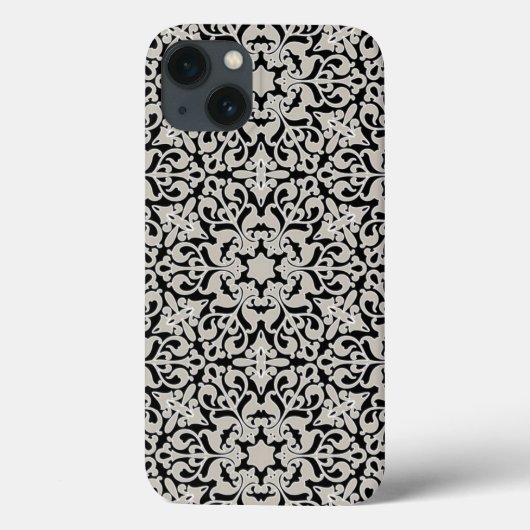arabisches Blumenmuster Case-Mate iPhone Hülle (Rückseite)