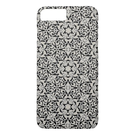 Arabisches Blumenmuster Case-Mate iPhone Hülle (Rückseite)