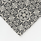 Arabisches Blumenmuster Fleecedecke (Ecke)