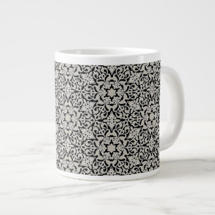 Arabisches Blumenmuster Jumbo-Tasse