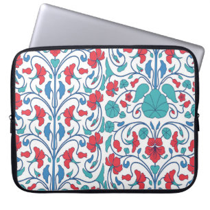 Arabisches Blumenmuster nahtlos Vintag. Laptopschutzhülle