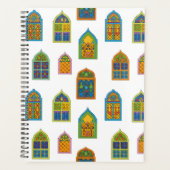 Arabisches Buntglasfenster-Muster Planer (Vorderseite)
