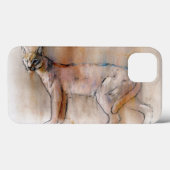 Arabisches Caracal 2009 Case-Mate iPhone Hülle (Rückseite (Horizontal))