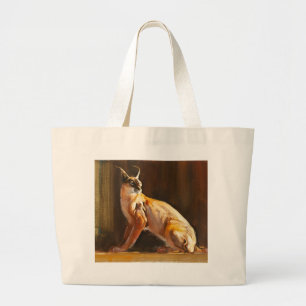 Arabisches Caracal 2010 Jumbo Stoffbeutel