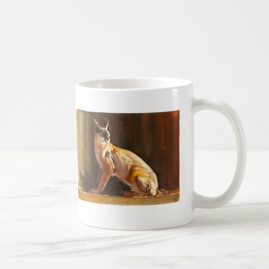 Arabisches Caracal 2010 Kaffeetasse (Rechts)