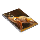 Arabisches Caracal 2010 Notizblock (Rechte Seite)