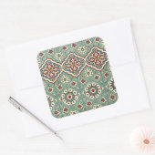 Arabisches Design #11 bei Emporio Moffa Quadratischer Aufkleber (Umschlag)