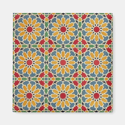 Arabisches Design #7 in Emporio Moffa Magnet (Vorne)