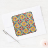 Arabisches Design #7 in Emporio Moffa Quadratischer Aufkleber (Umschlag)