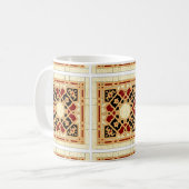 Arabisches Design #9 in Emporio Moffa Kaffeetasse (Vorderseite Links)