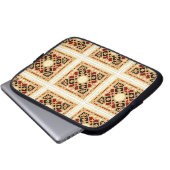 Arabisches Design #9 in Emporio Moffa Laptopschutzhülle (Vorne Knopf)