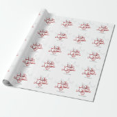Arabisches Eid Mubarak Moschee Geschenkpapier (Ungerollt)